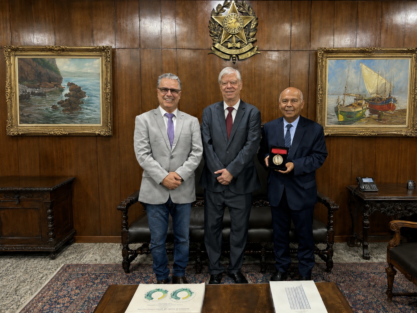 Homenagem — Senador Rodrigo Pacheco · Brasília
